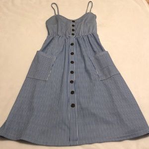 Midi Blue Dress